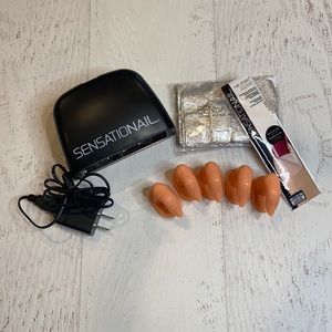 Nail Accessories Pack Led Lamp Nail Dryer, Practice Fingers, Nail Shield